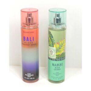 Bath & Body Works Bali Black Coconut Sands & Waikiki Beach Coconut